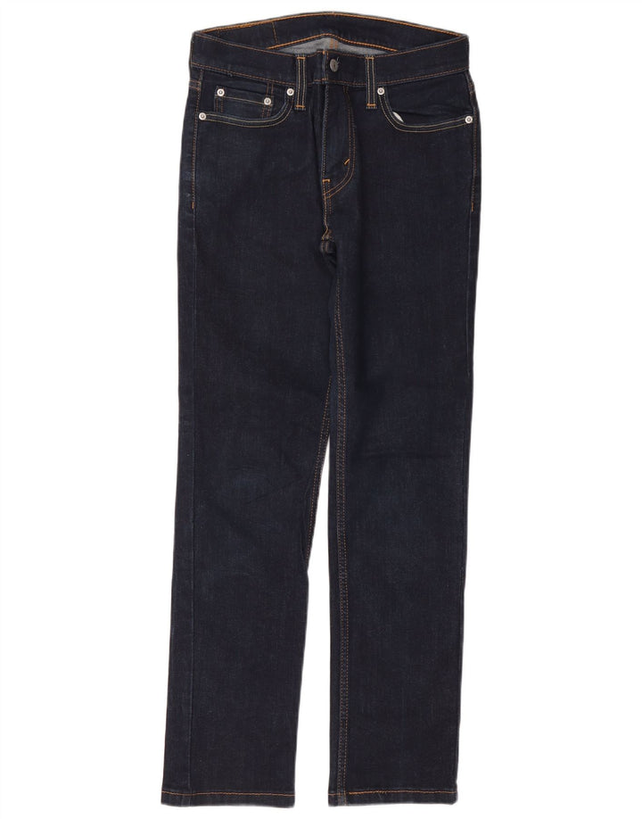 LEVI'S Jeans 511 slim da donna W29 L30 cotone blu navy