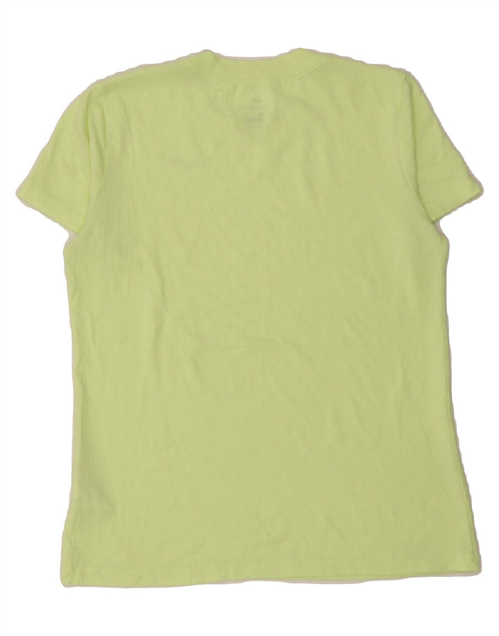 NIKE Womens Dri Fit T-Shirt Top UK 10 Small Green Polyester Vintage Nike and Second-Hand Nike from Messina Hembry 