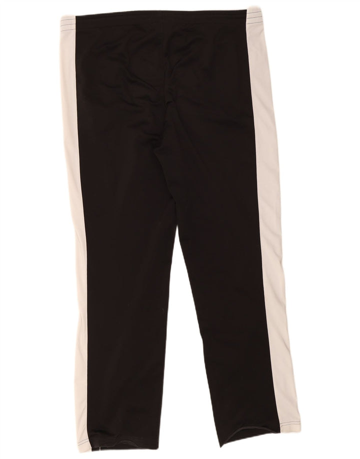 Pantaloni da tuta da uomo Puma Large in poliestere color block nero