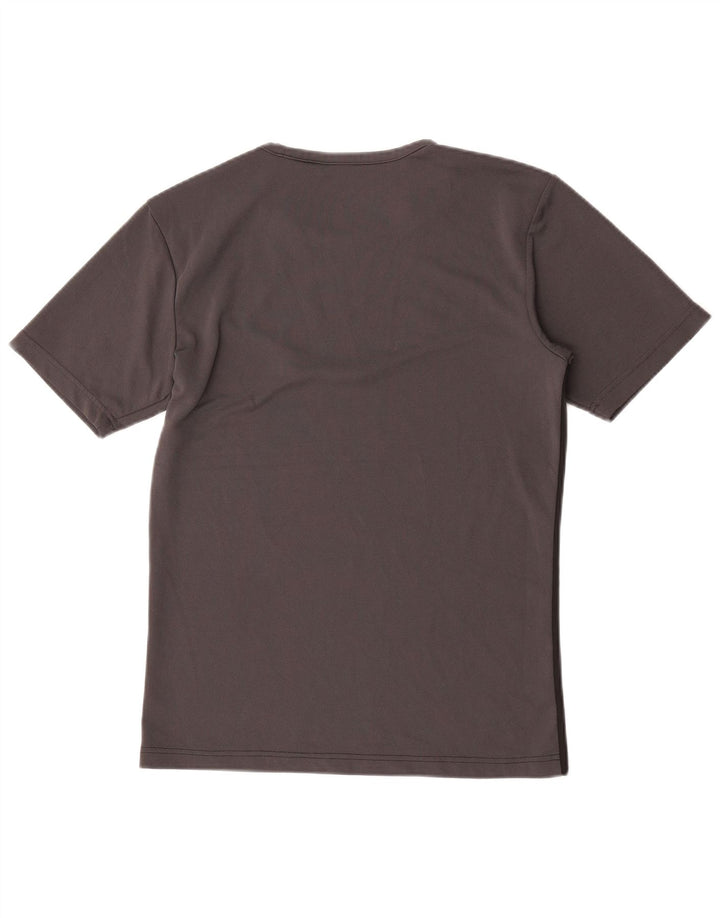T-shirt da uomo Puma Top grigio medio color block