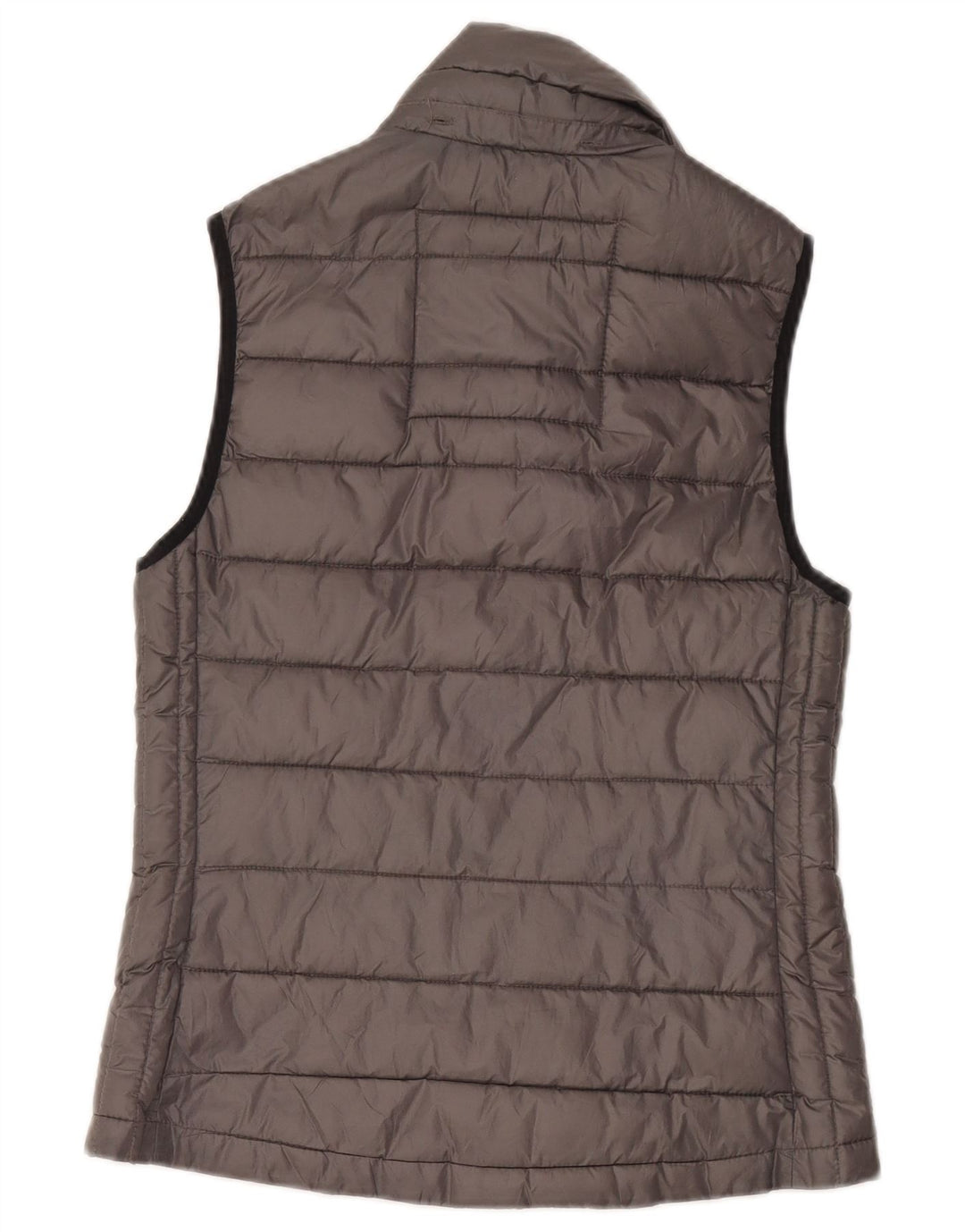 Gilet imbottito da donna Superdry UK 10 piccolo poliestere grigio