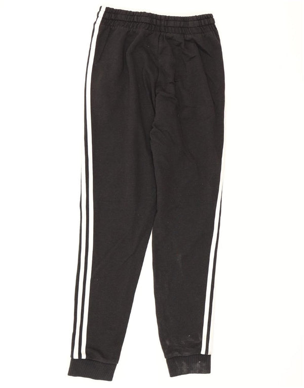 Pantaloni da tuta da donna Adidas Joggers UK 8 Small Black Cotton