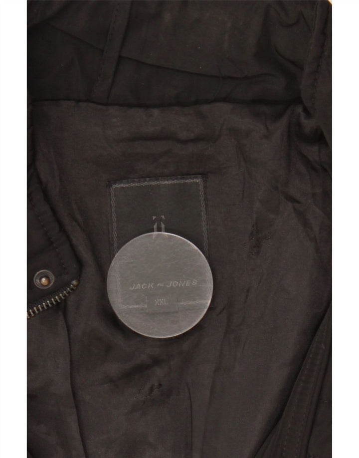 Giacca utility da uomo Jack & Jones UK 44 2XL Nera