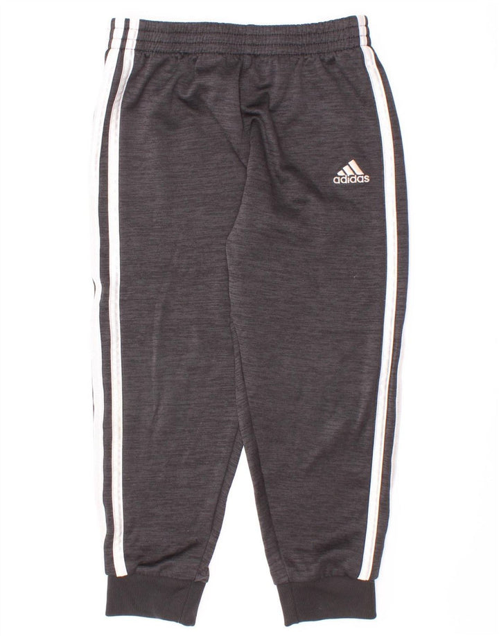 Pantaloni da tuta da ragazzo Adidas Joggers 5-6 anni Poliestere screziato grigio