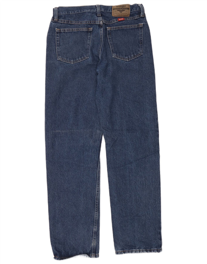 Jeans dritti da uomo Wrangler W29 L32 cotone blu