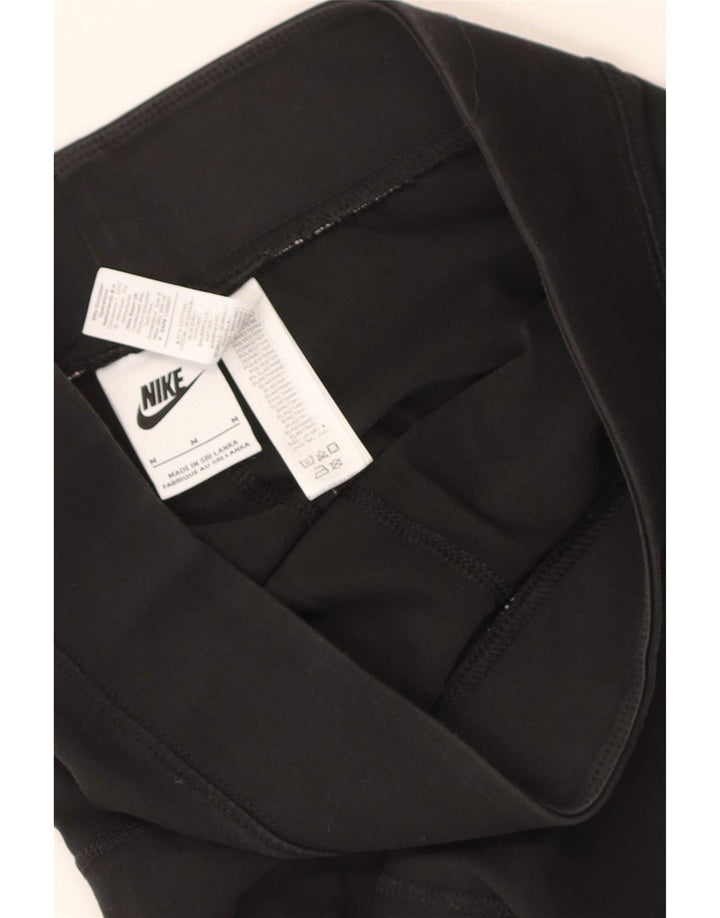 Leggings grafici da donna Nike UK 12 cotone color block medio nero