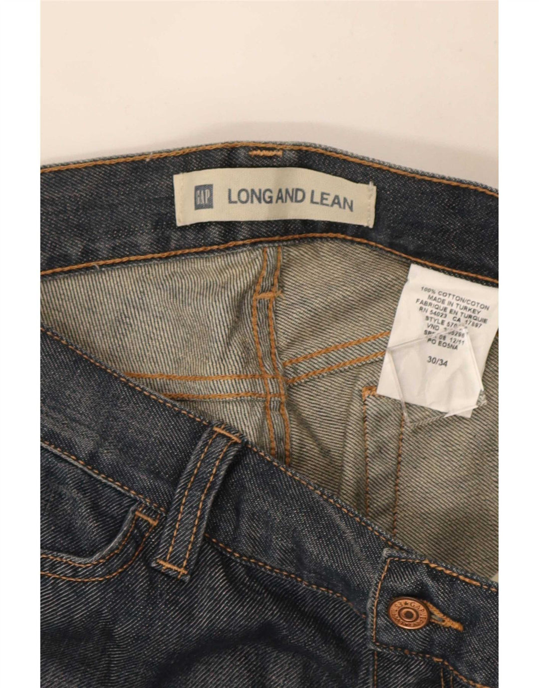 Jeans cropped da donna Gap W30 L25 cotone blu