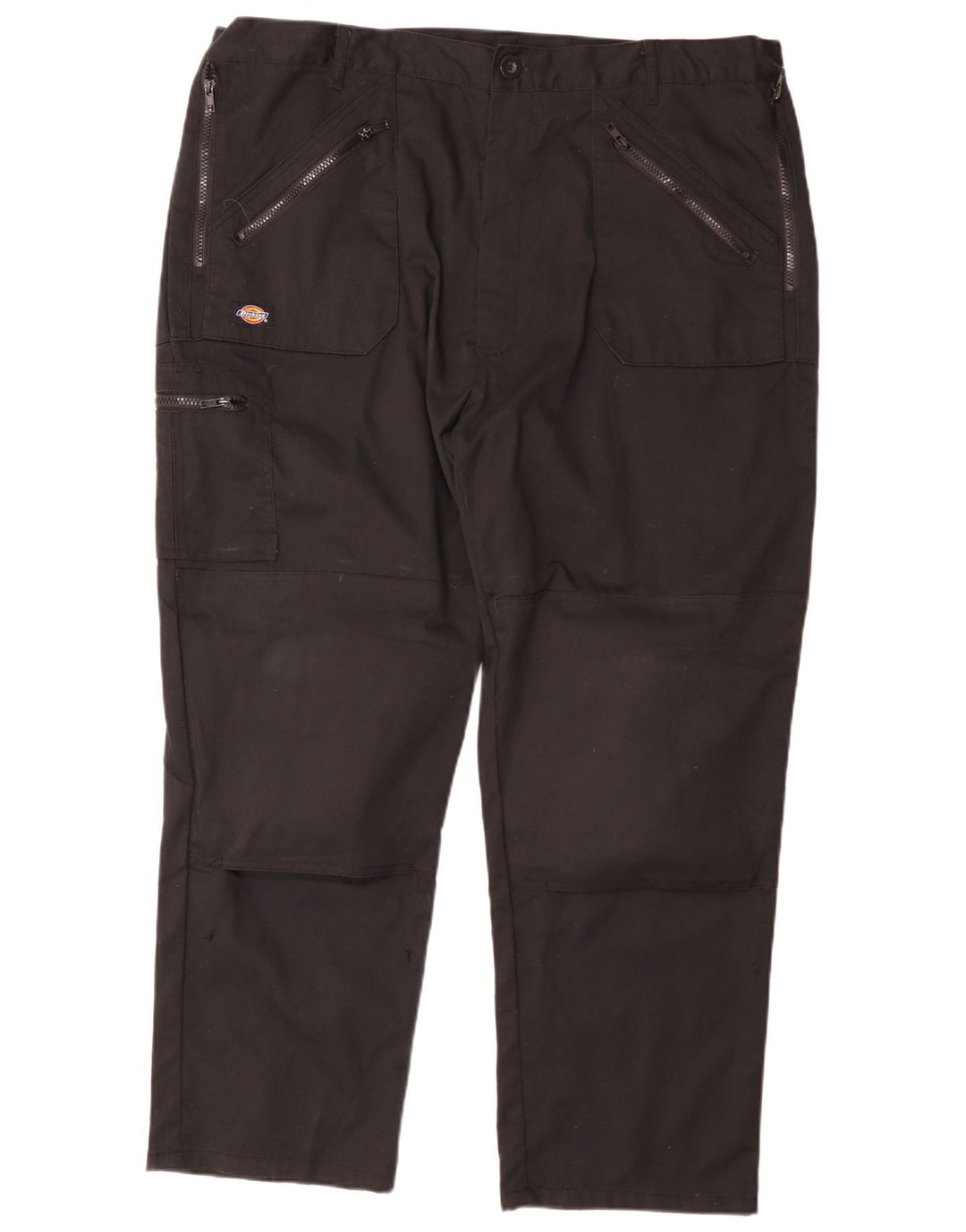 Pantaloni cargo dritti da uomo Dickies W44 L29 poliestere nero
