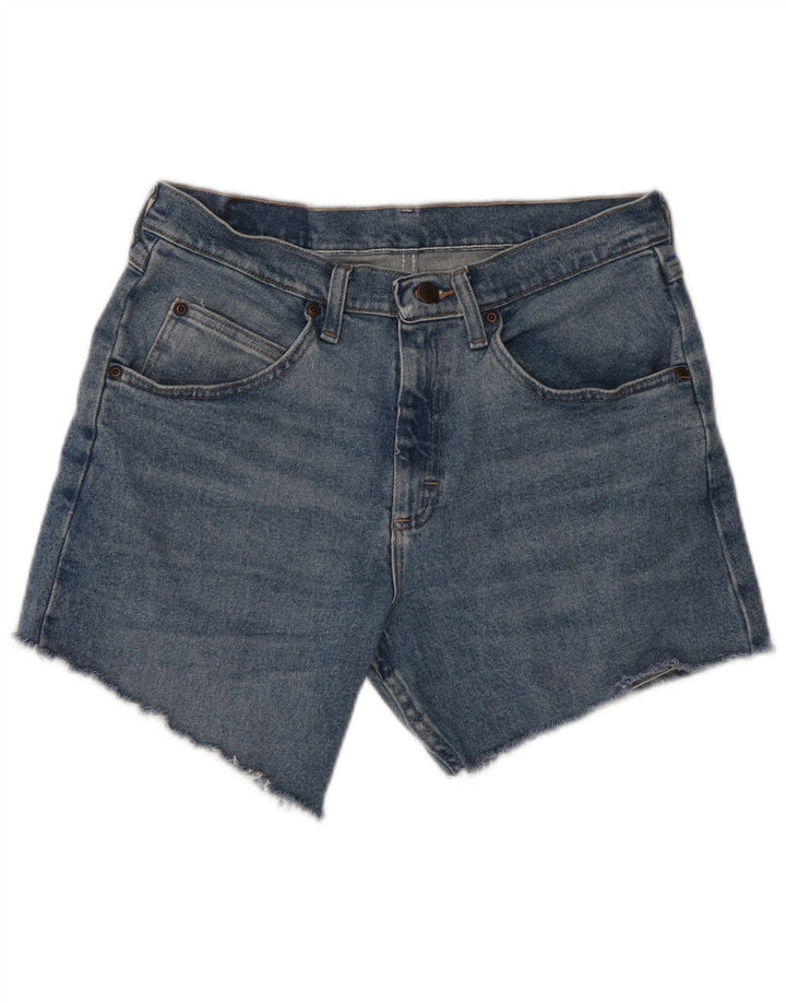 WRANGLER Mens Denim Shorts W29 Small Blue Cotton