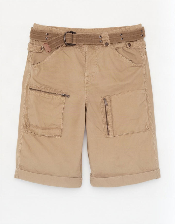 Pantaloncini cargo da uomo Gaudi IT 52 XL W38 Cotone beige