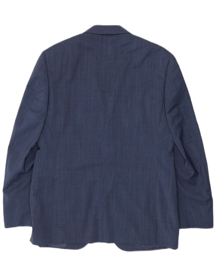 Abito Canali Uomo 2 Bottoni 2 Pezzi IT 50 Large W34 L30 Blu Navy Lana