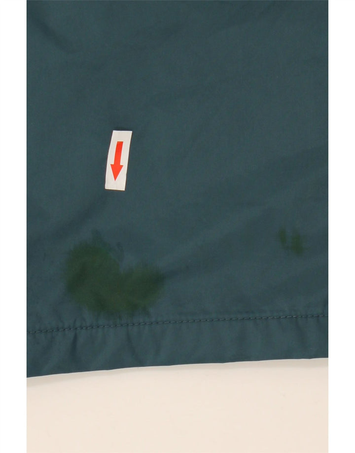 Giacca a vento con cappuccio da uomo Vans UK 36 Small Blu Colourblock Nylon