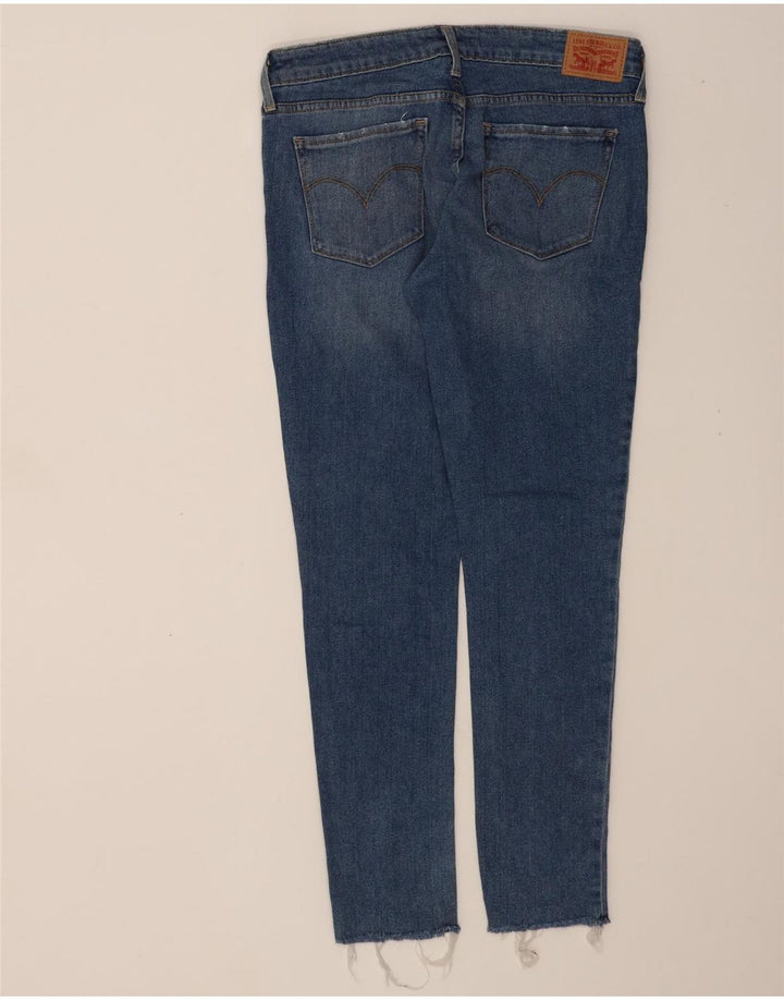 LEVI'S Womens 711 Skinny Jeans W29 L30 Blue Cotton Vintage Levi's and Second-Hand Levi's from Messina Hembry 