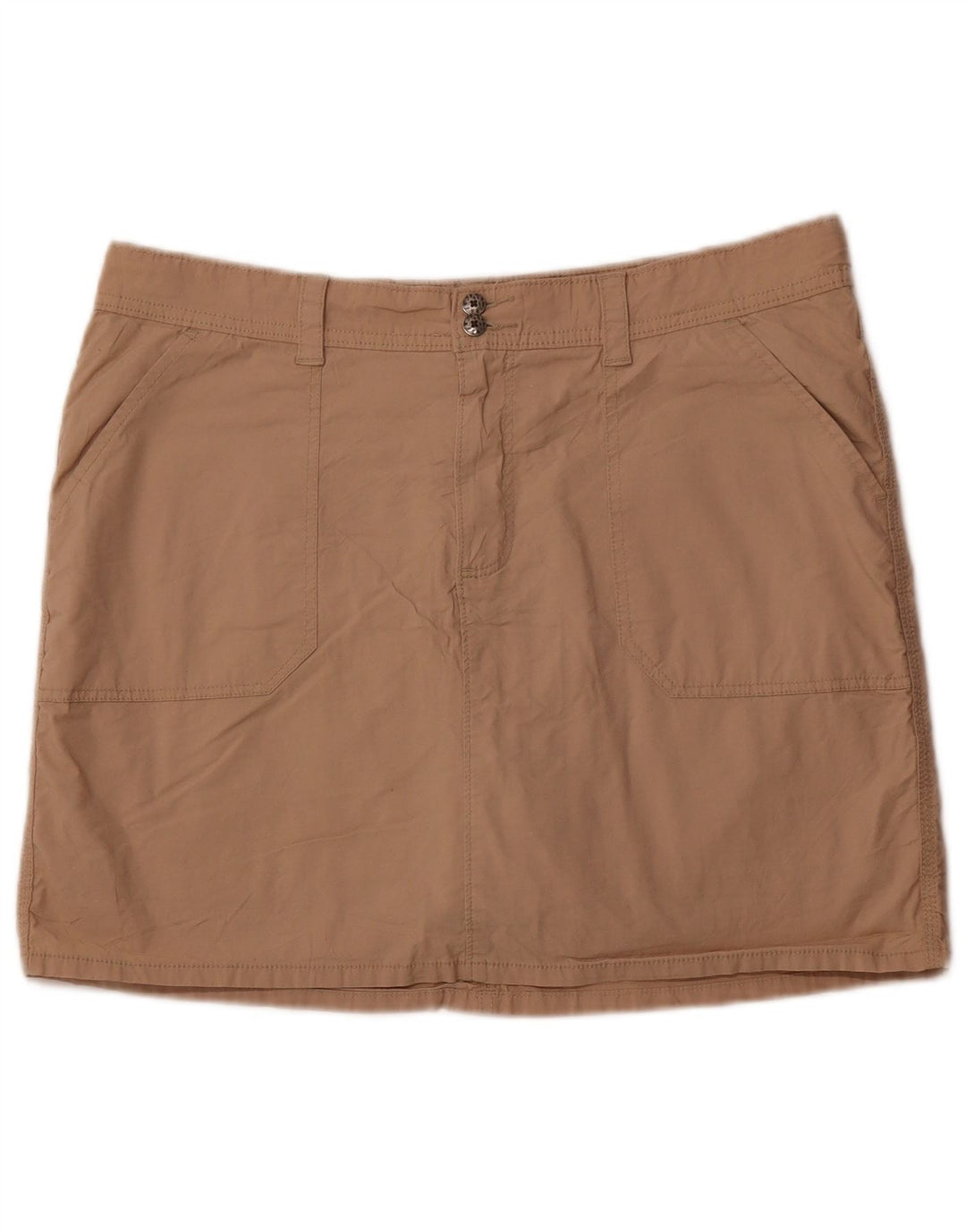 Mini gonna pantalone LEE da donna US 16 2XL cotone marrone