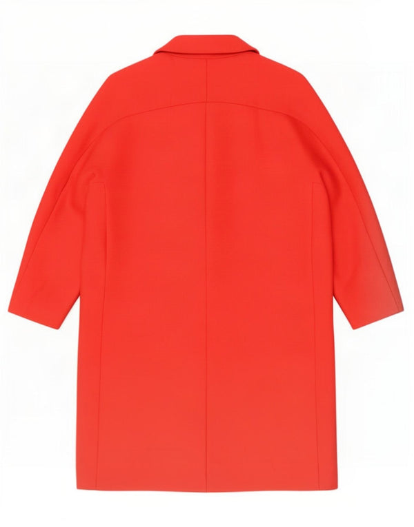 Soprabito oversize con maniche a 3/4 da donna Zara UK 10 piccolo poliestere rosso
