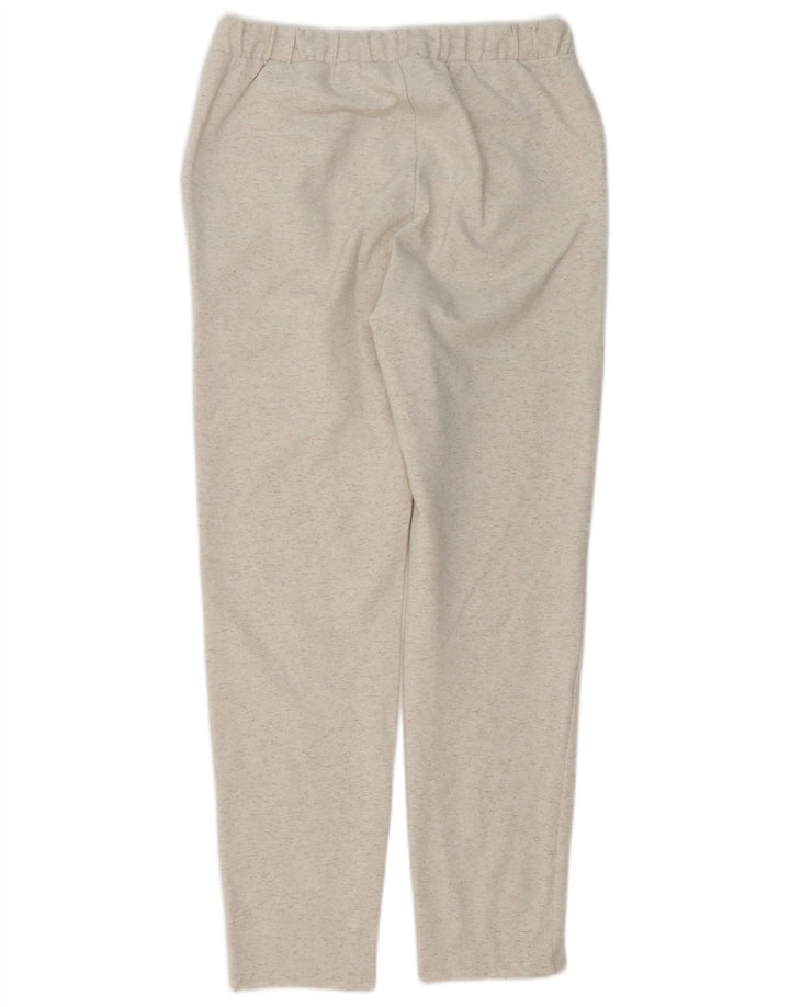Pantaloni da tuta da donna Marks & Spencer UK 8 piccoli beige screziati