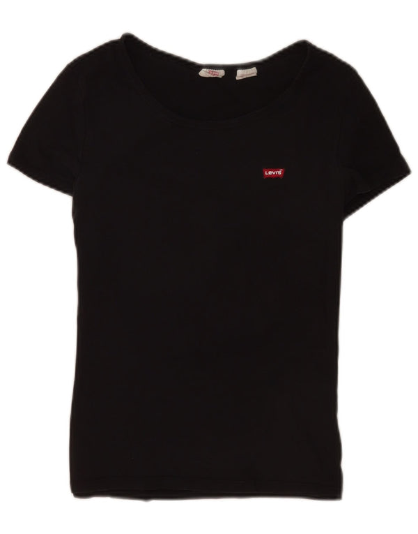 T-shirt da donna Levi's Top UK 12 media nera