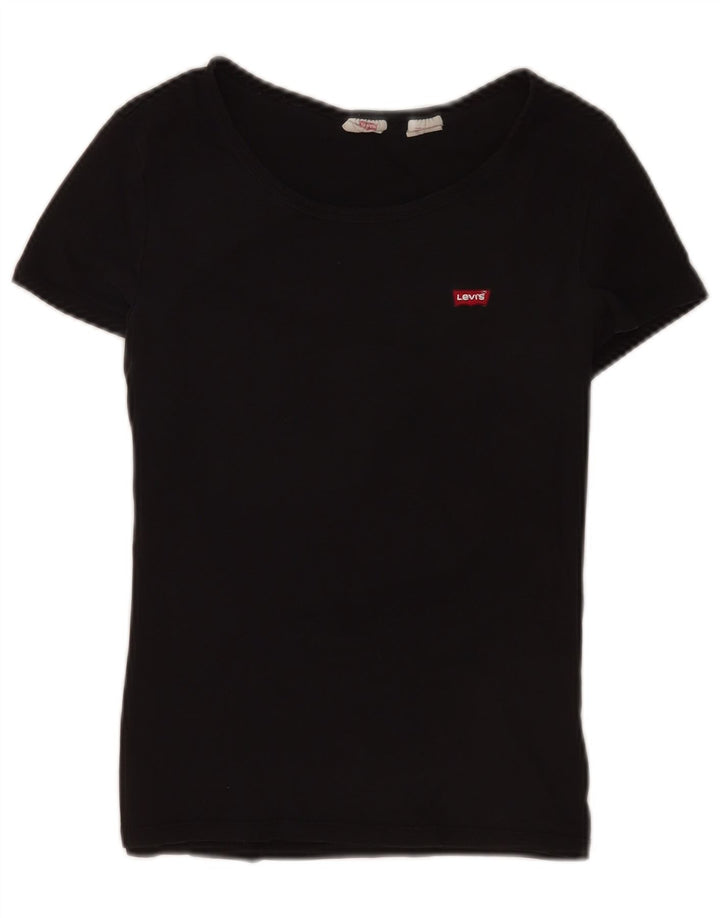 T-shirt da donna Levi's Top UK 12 media nera