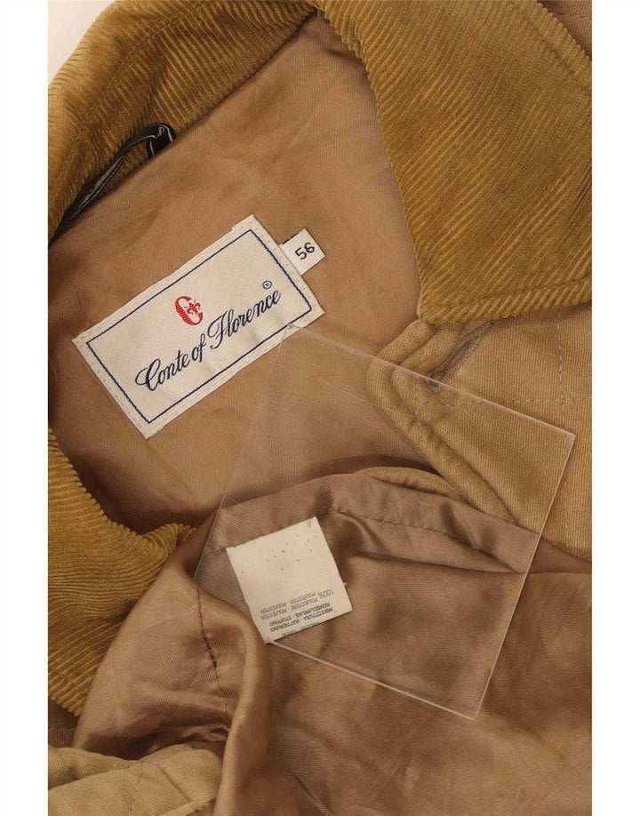 Giacca trapuntata da uomo Conte of Florence IT 56 3XL Poliestere beige