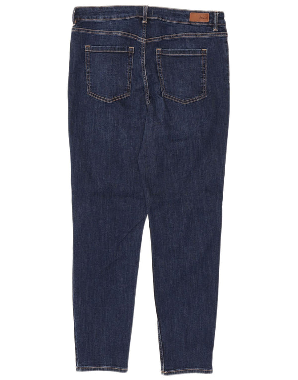JOULES Jeans skinny da donna UK 14 Large W32 L28 Cotone blu navy