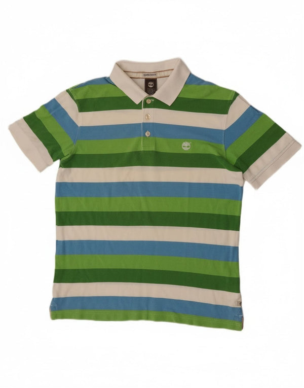 Polo Timberland da uomo Earthkeepers XL a righe multicolore