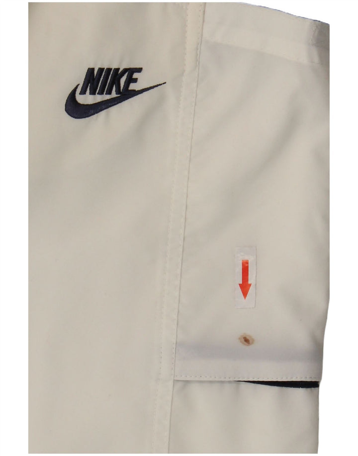 Pantaloncini sportivi Nike da uomo UK 37/39 XL Poliestere color block bianco