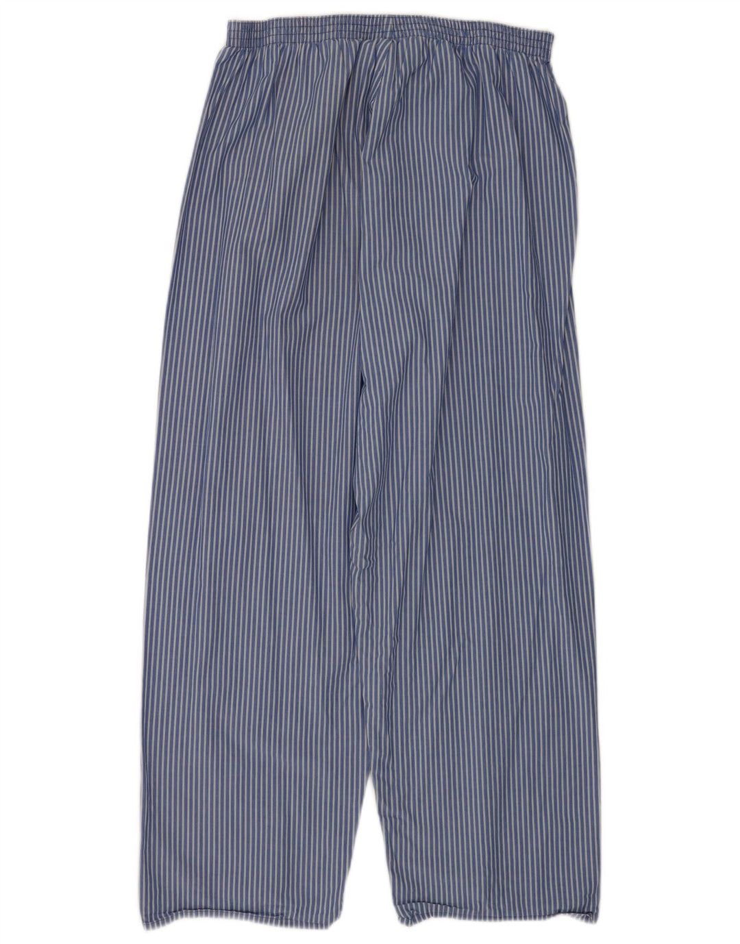 Pantaloni casual da uomo Marks & Spencer medi W33 L26 blu gessato