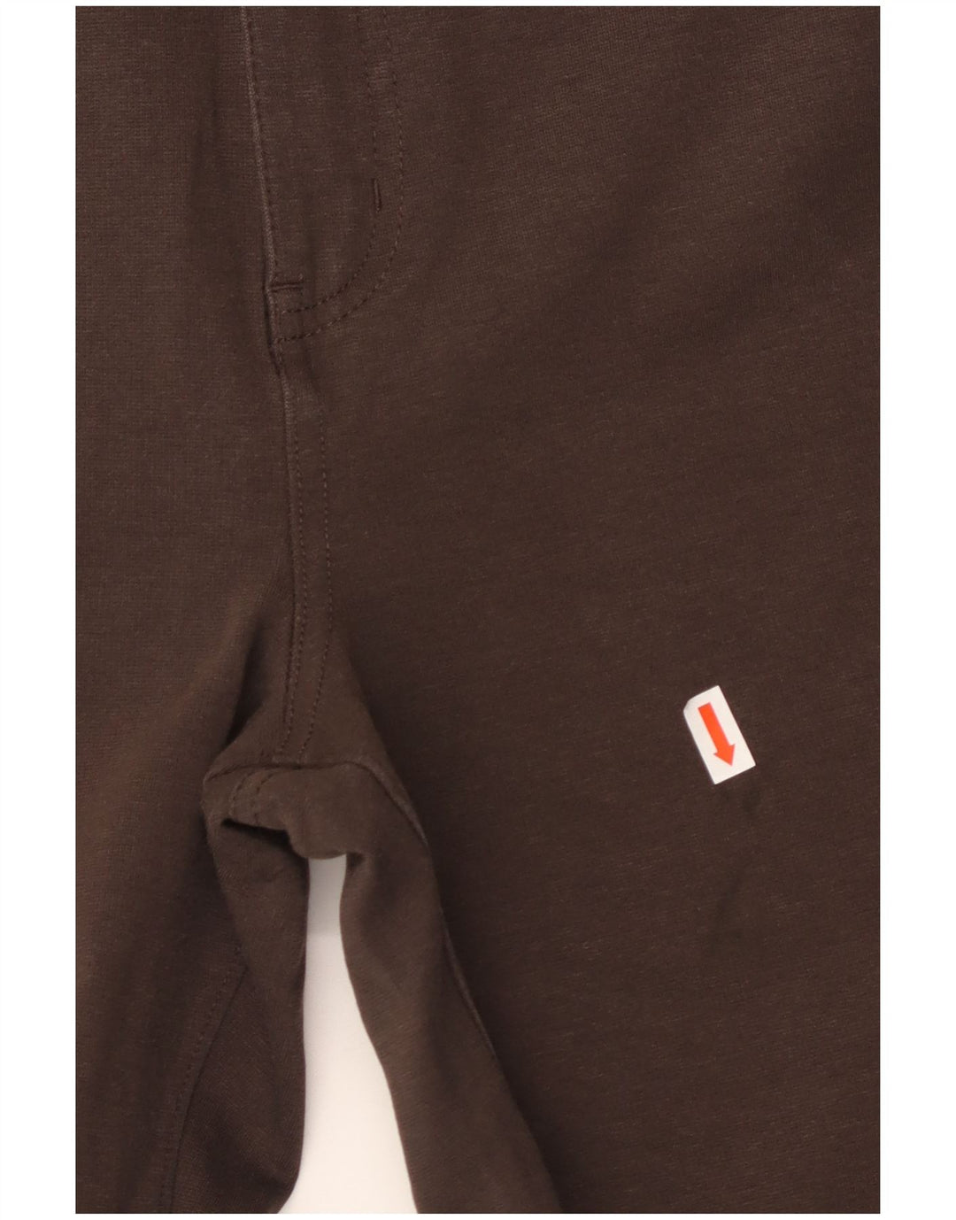 CALVIN KLEIN Pantaloni casual dritti da donna US 14 XL W36 L27 Cotone marrone