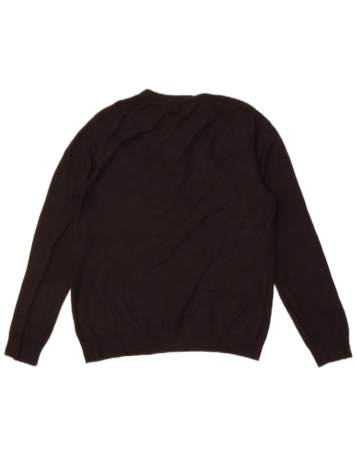 Maglione maglione girocollo da uomo Zara piccolo nero
