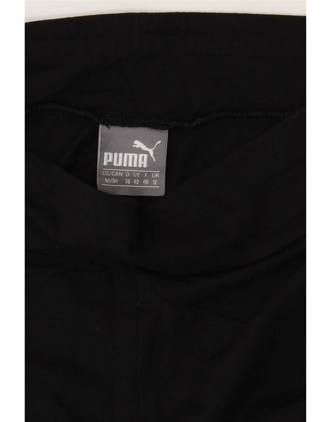 Leggings grafici da donna Puma UK 12 cotone medio nero