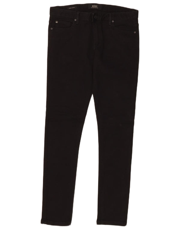 Jeans slim da uomo Diesel W32 L32 cotone nero