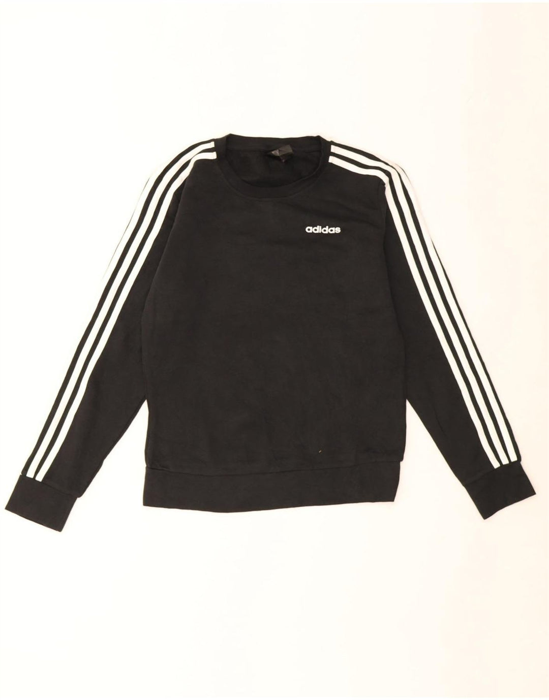 Felpa da donna Adidas Jumper UK 8/10 Small Black Cotton