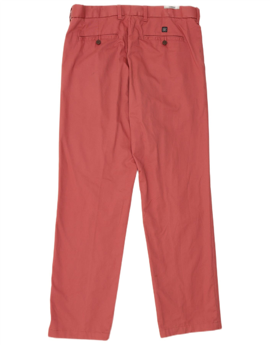 Pantaloni chino vestibilità regolare da uomo Marks & Spencer W34 L31 cotone rosso