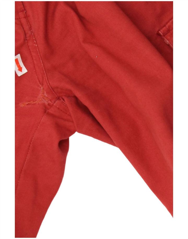 Pantaloncini cargo da donna PYRAMID IT 44 Medium W28 Rosso Cotone