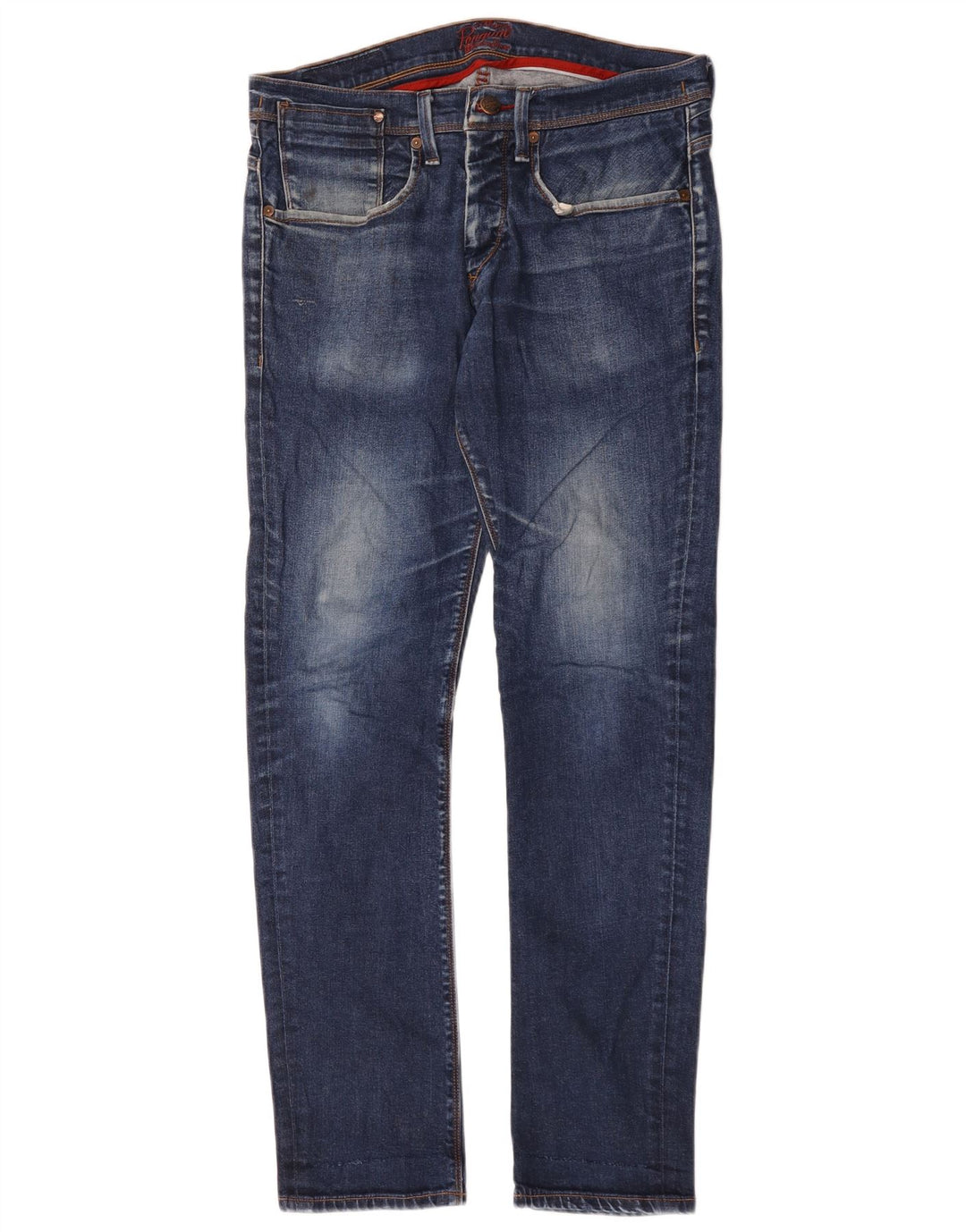 Jeans slim da uomo Penguin W32 L32 cotone blu
