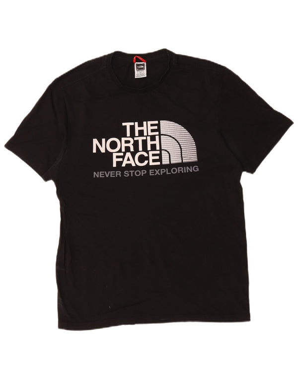 T-shirt grafica da uomo The North Face Top piccola in cotone nero