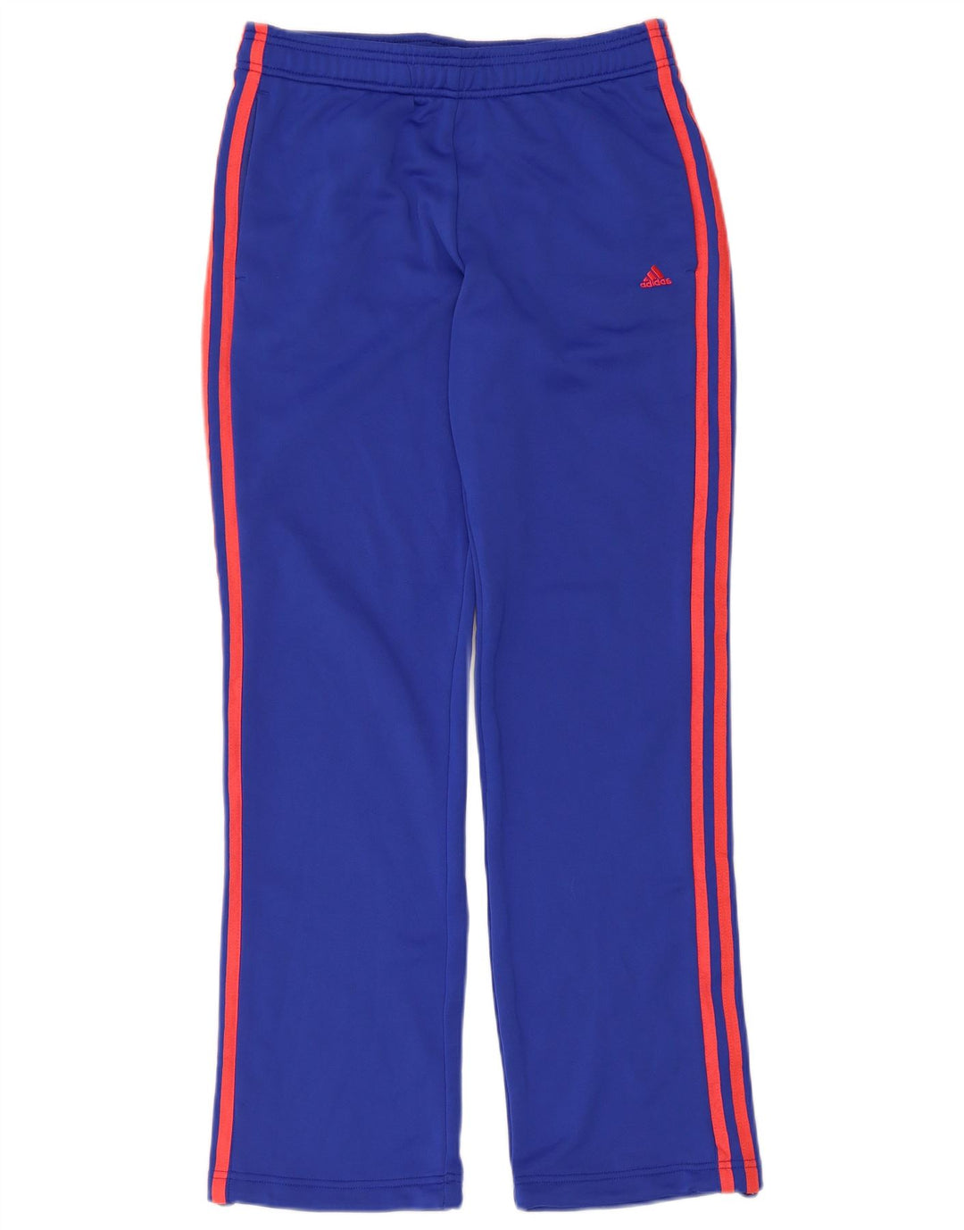 Pantaloni da tuta Adidas Climalite da donna UK 8/10 Small Blu Poliestere