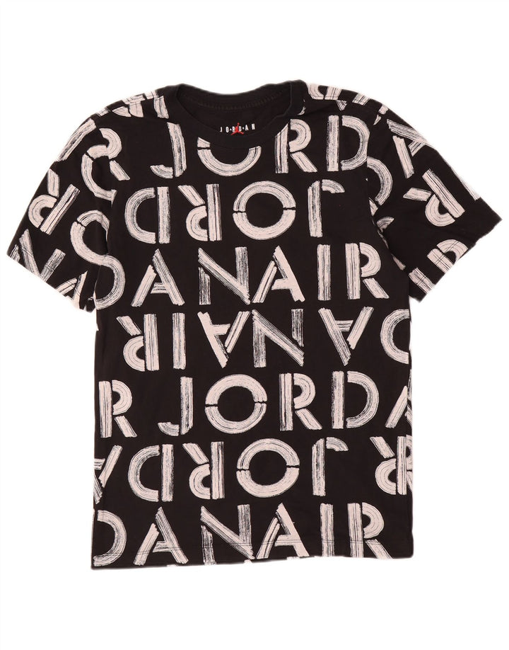 T-shirt grafica Jordan da uomo con vestibilità standard, piccola, nera