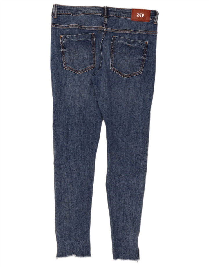 Jeans skinny da donna Zara EU 40 medi W30 L27 Blu