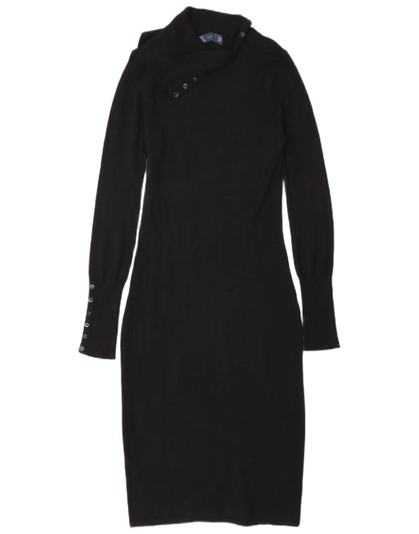 Vestito aderente da donna Zara UK 14 Rayon nero medio