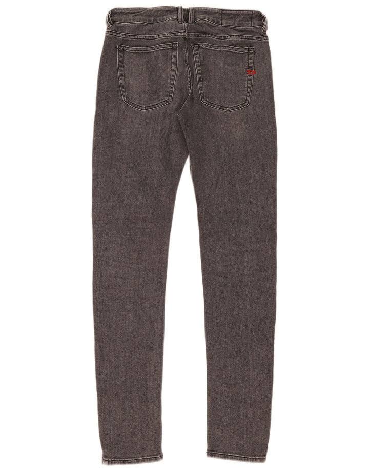 Jeans skinny da uomo Diesel W30 L32 in cotone grigio