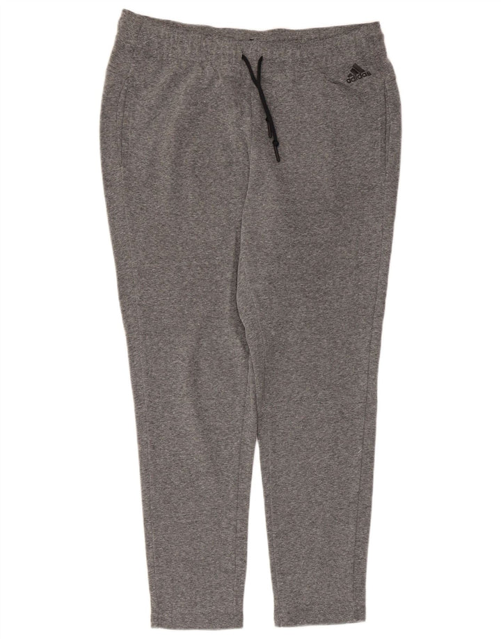 Pantaloni da tuta Adidas da uomo di colore grigio medio
