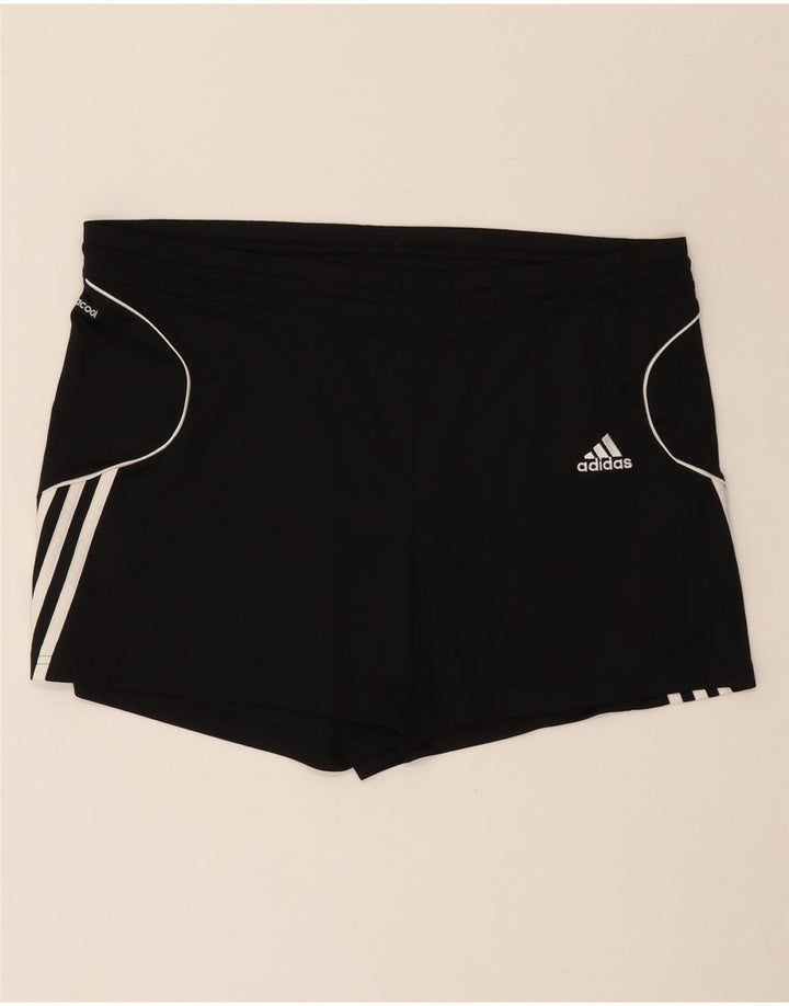 Pantaloncini sportivi ADIDAS Climacool da donna UK 12/14 Medio Nero