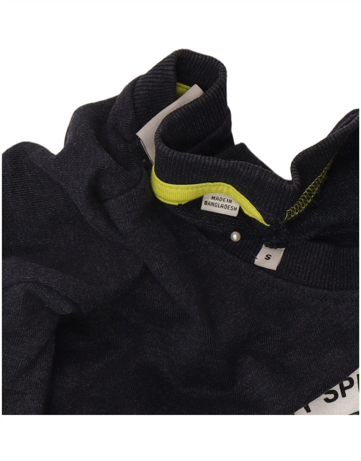 Jack & Jones Felpa con grafica da uomo Maglione piccolo in cotone blu navy