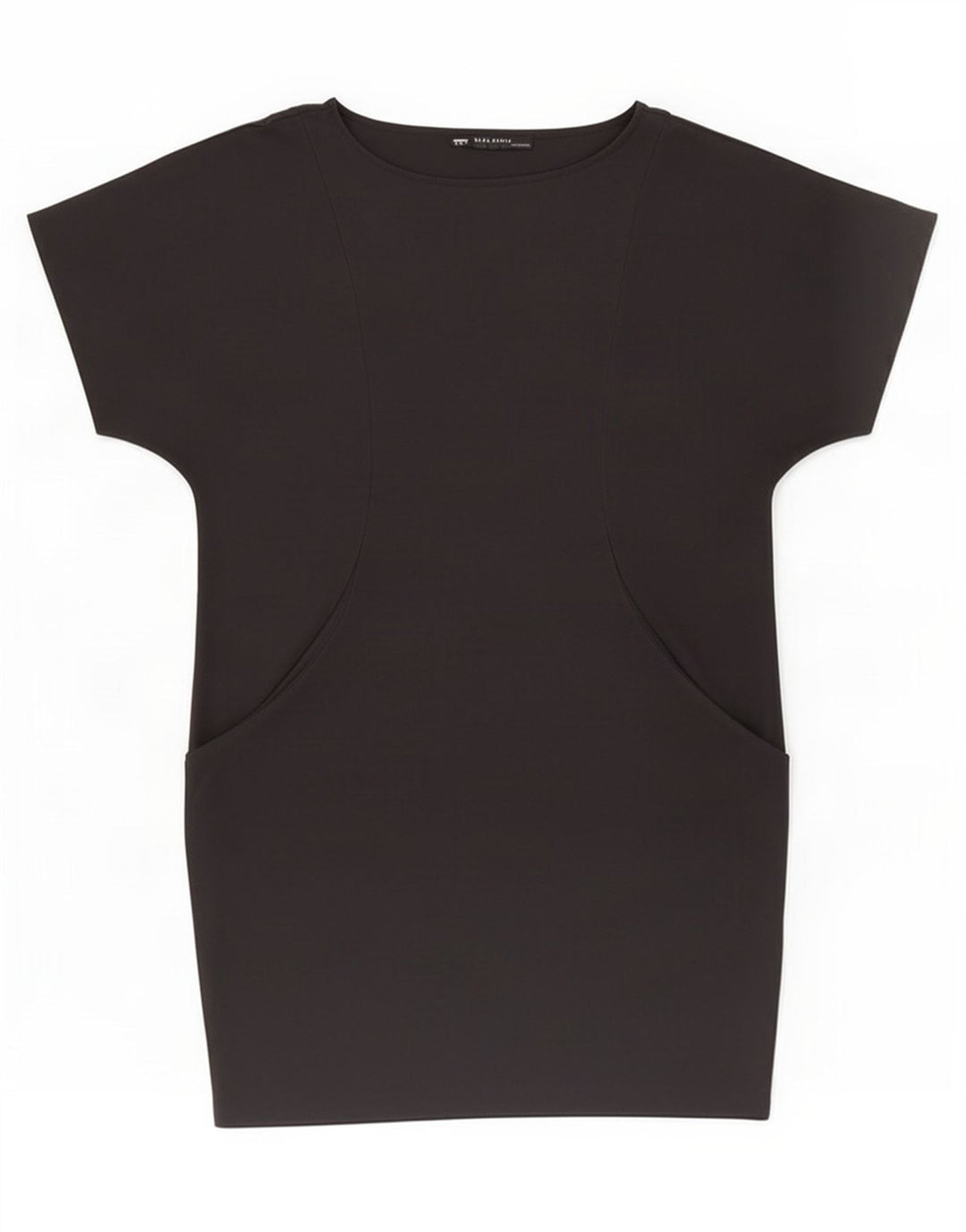Abito a bolle da donna Zara UK 16 grande nero