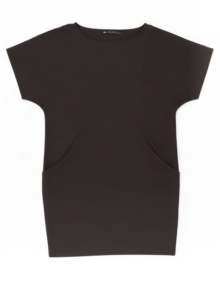 Abito a bolle da donna Zara UK 16 grande nero