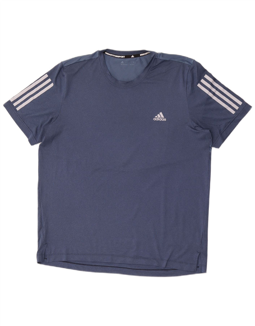 Maglietta Adidas Aeroready da uomo grande blu