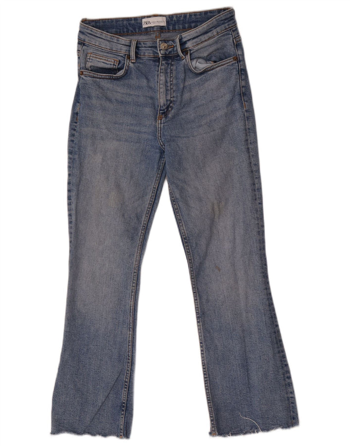 Jeans Bootcut da donna Zara EU 38 Small W28 L26 Cotone blu