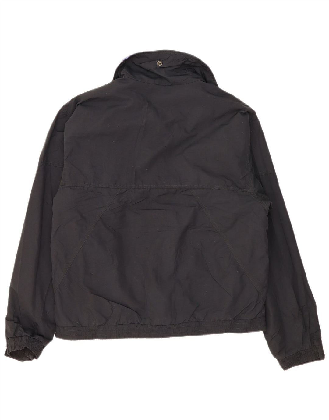 Giacca a vento da uomo Eddie Bauer UK 36 piccola in nylon nero