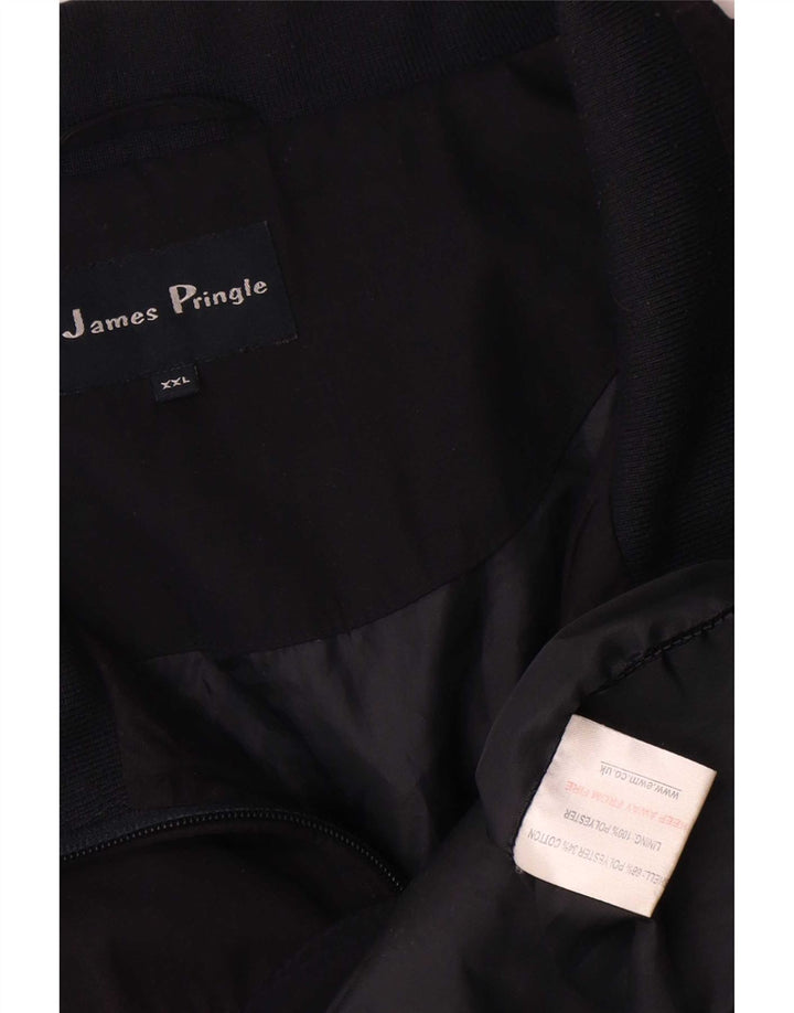 Giubbotto bomber da uomo James Pringle UK 44 2XL Cotone blu navy